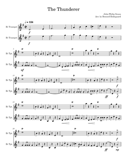 The Thunderer Duet