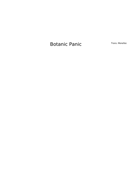 Cuphead | Botanic Panic