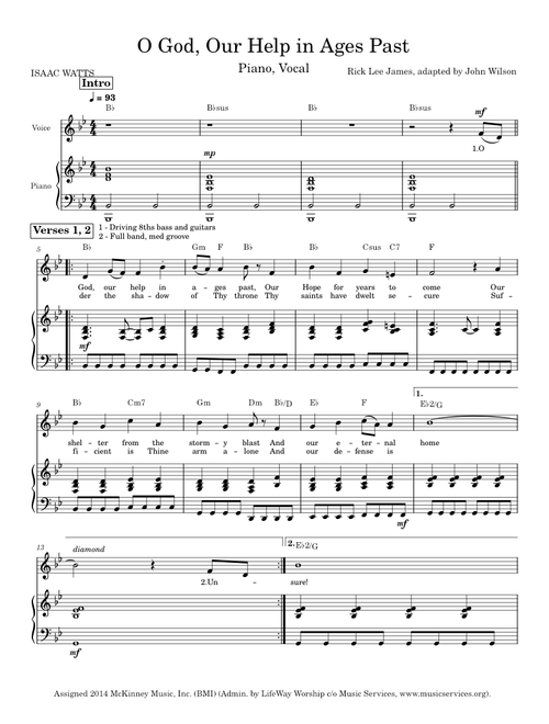 O God, Our Help In Ages Past – Isaac Watts