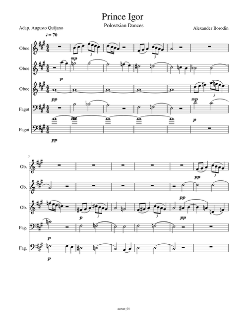 Polovtsian Dances - Prince Igor