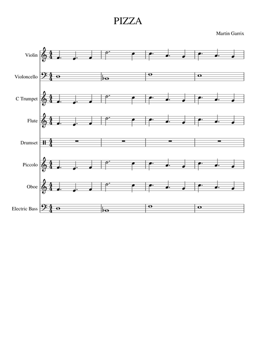 Pizza Orchestral Martin garrix