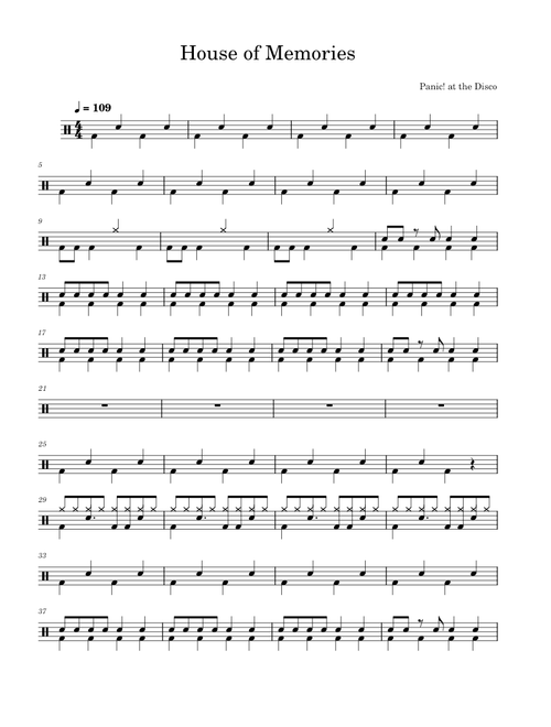House of Memories (Beginner/Intermediate)