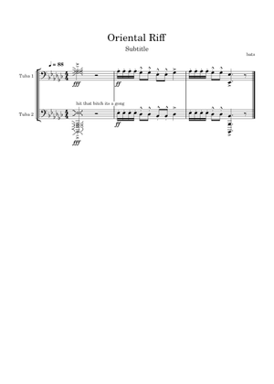 Oriental Riff – Misc Traditional Oriental Riff – Traditional Oriental ...