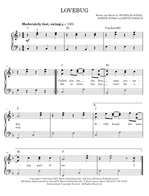 Lovebug - Jonas Brothers