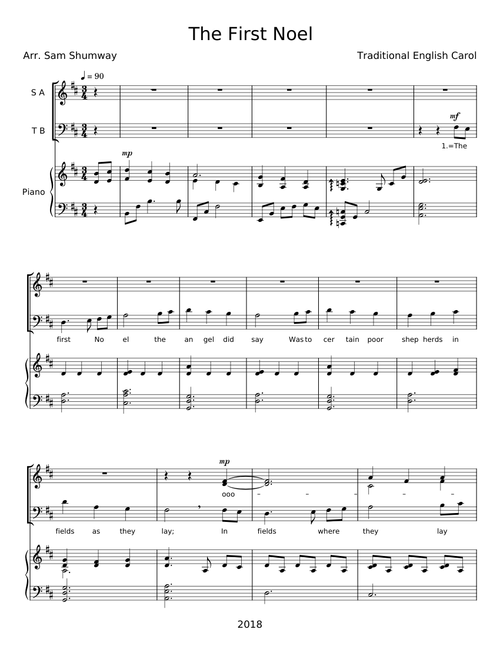 The First Noel - Misc Christmas