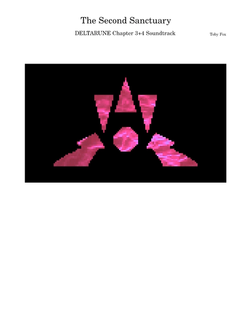 The Second Sanctuary - Deltarune Chapter 4