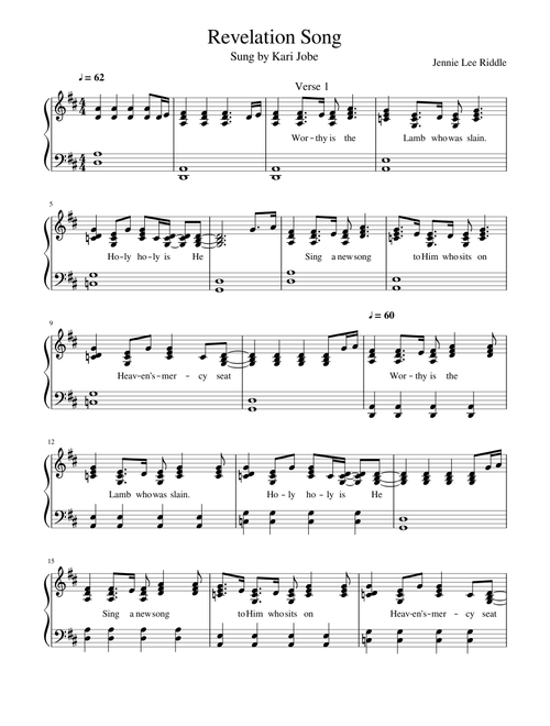 Revelation Song