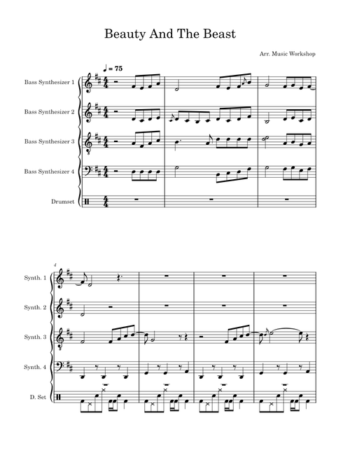 Beauty and the beast – Ariana Grande