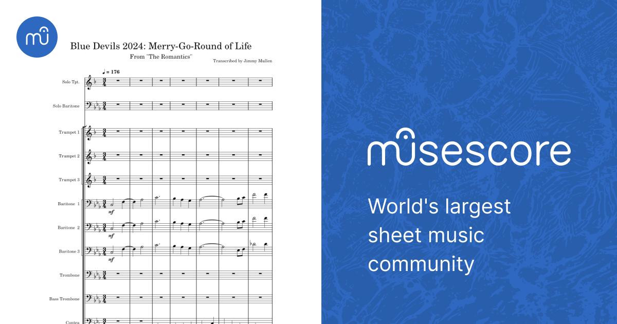 Blue Devils 2024 Merry-Go-Round of Life (EARLY SEASON