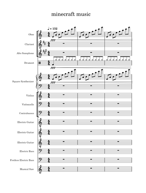 Minecraft medley