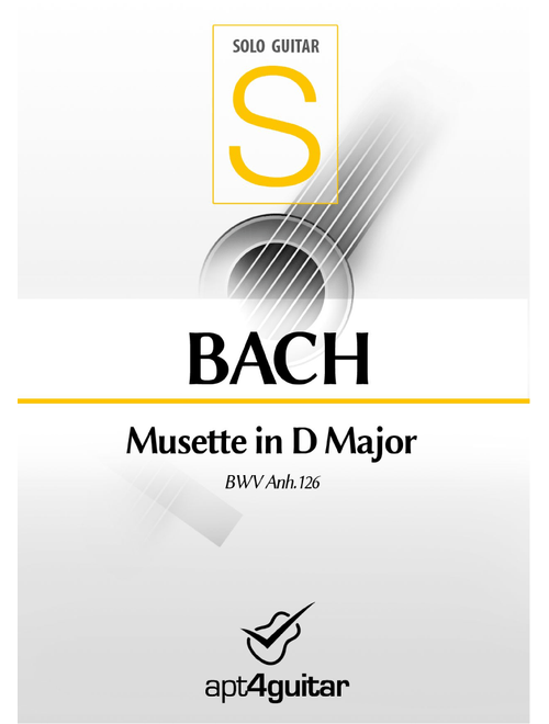 Musette in D Major (Arr. Roberto García) - Johann Sebastian Bach (Solo Guitar)
