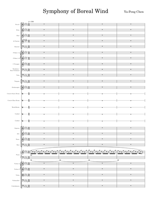 Symphony of Boreal Wind - Yu-Peng Chen