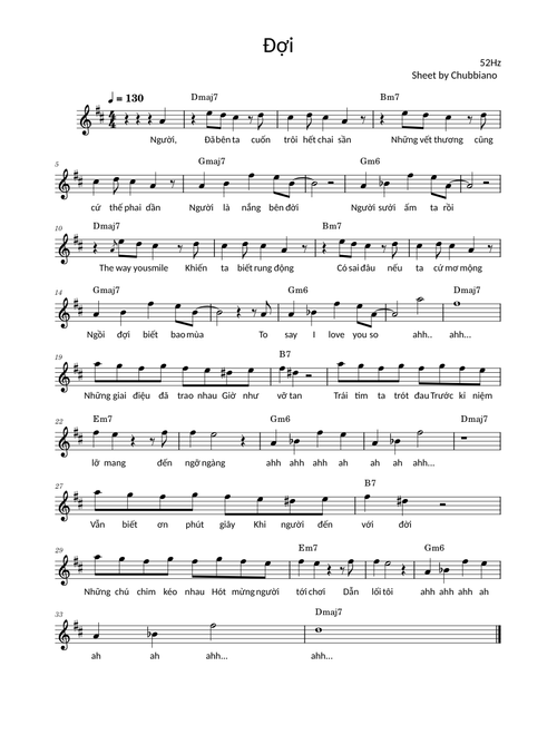 Đợi - 52Hz