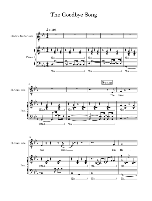 The Goodbye Song – Joe Iconis