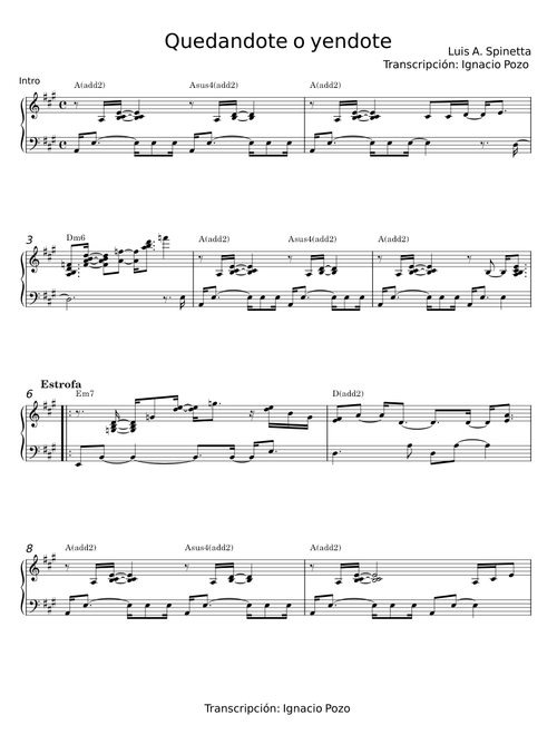 Quedándote o Yéndote - Luis Alberto Spinetta
