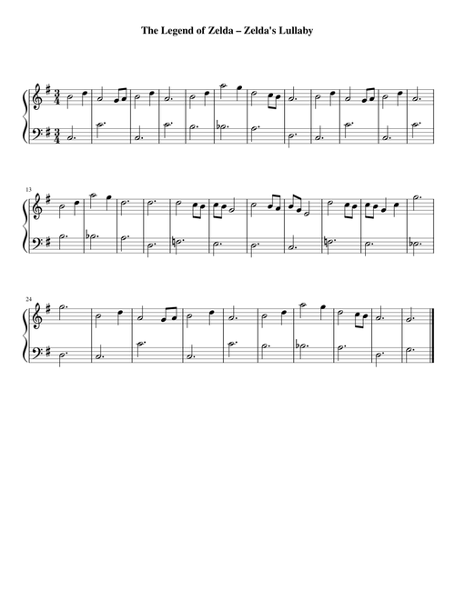 Zeldas Lullaby