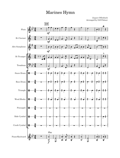 The Marines' Hymn – Jacques Offenbach