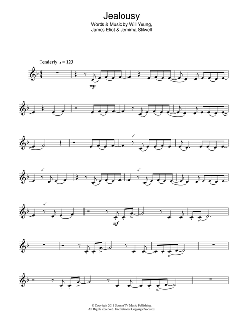 Jealousy - Will Young (Clarinet Solo)