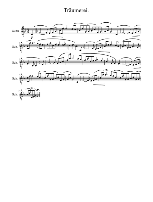 Träumerei - Schumann´s