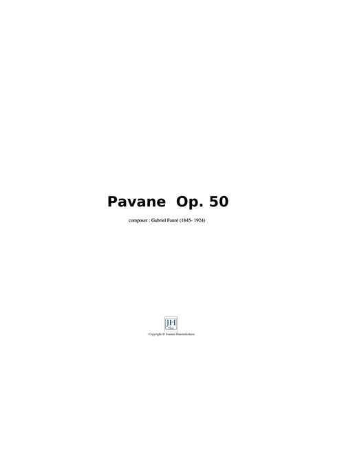 Fauré - Pavane Op. 50 for Philharmonic Winds orchestra