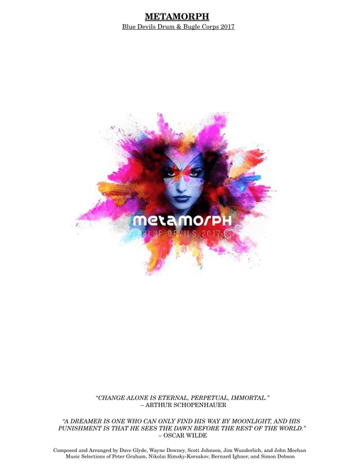 Blue Devils 2017 - Metamorph [Updated 2023]