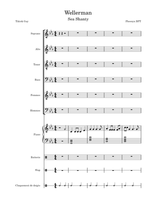 Wellerman – Nathan Evans - Choir