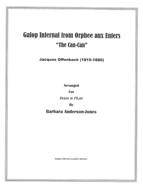 Galop Infernal From Orphee aux Enfers (The Can-Can) (Arr. Barbara Anderson-Jones) - Jacques Offenbach (Instrumental Duet)