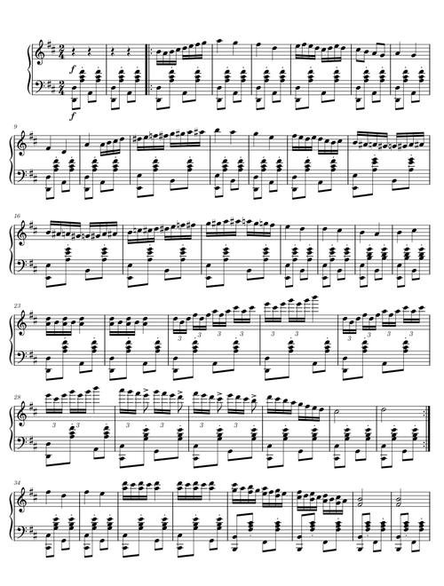 Galop no.1 in B minor, op.76 – Leporlla