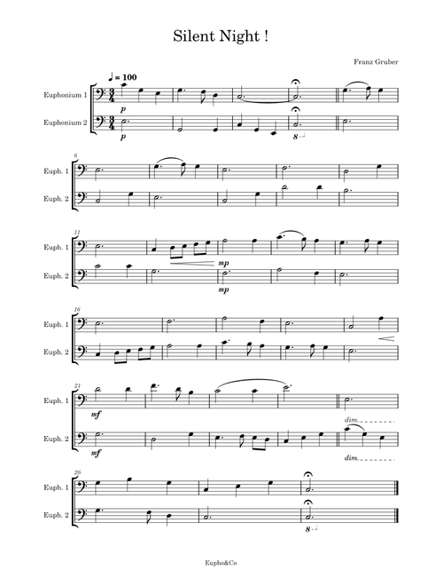 Silent Night – Misc Traditional