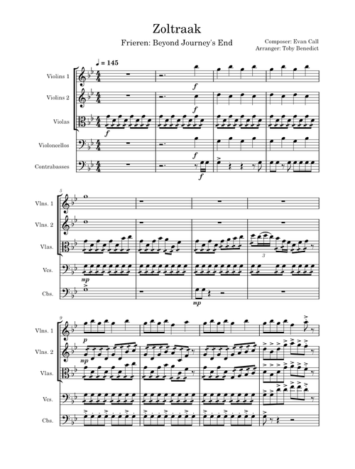 Zoltraak for String Orchestra