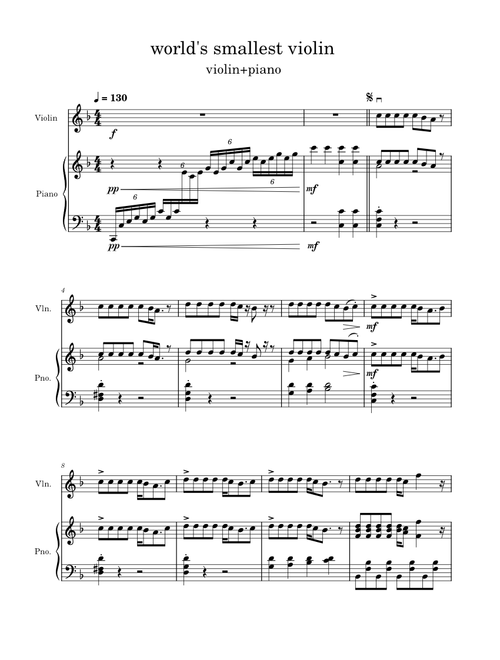 World's Smallest Violin – AJR world's smallest violin duet