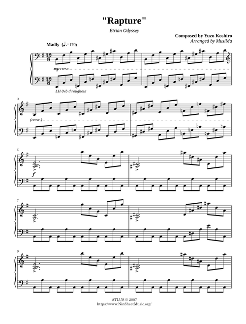 Rapture - Etrian Odyssey