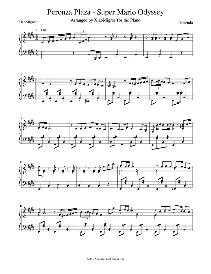 peronza-plaza-super-mario-odyssey-sheet-music-for-piano-solo