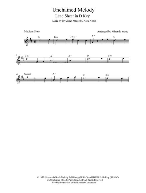 Unchained Melody (Arr. Miranda Wong) - Barry Manilow (Woodwind Ensemble)