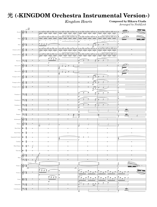 光 (-KINGDOM Orchestra Instrumental Version-) - SIMPLE AND CLEAN - Hikaru Utada