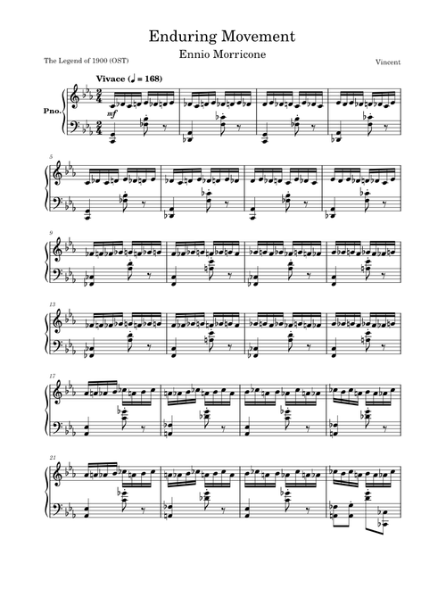 Ennio Morricone - Enduring Movement