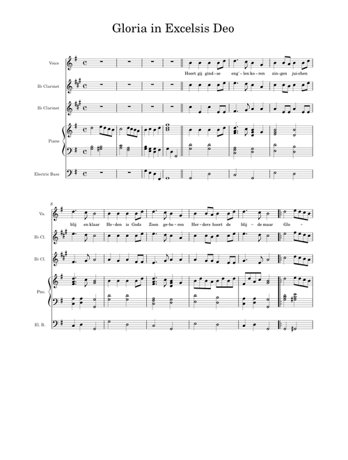 Gloria, in excelsis Deo – Misc Traditional