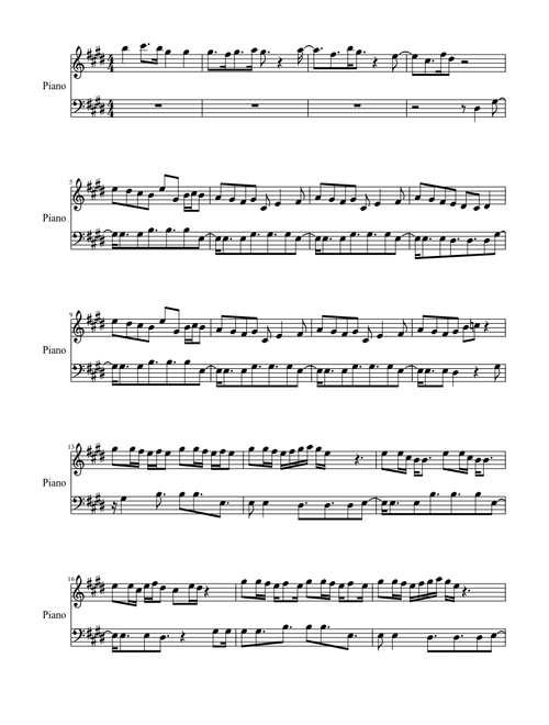 Five Nights At Freddy's Piano