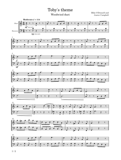 Toby's theme – From Thomas and Friends