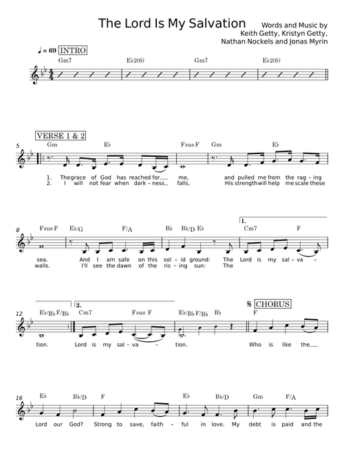 The lord is my salvation - Keith and Kristyn Getty
