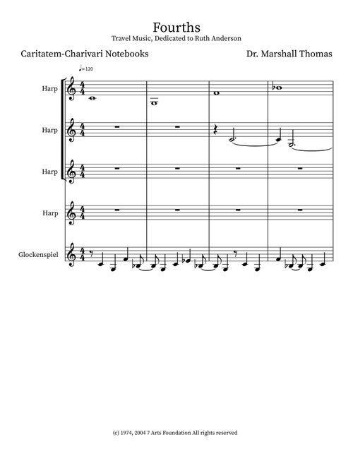 Fourths - Celebrity Chamber Players (Small Ensemble)