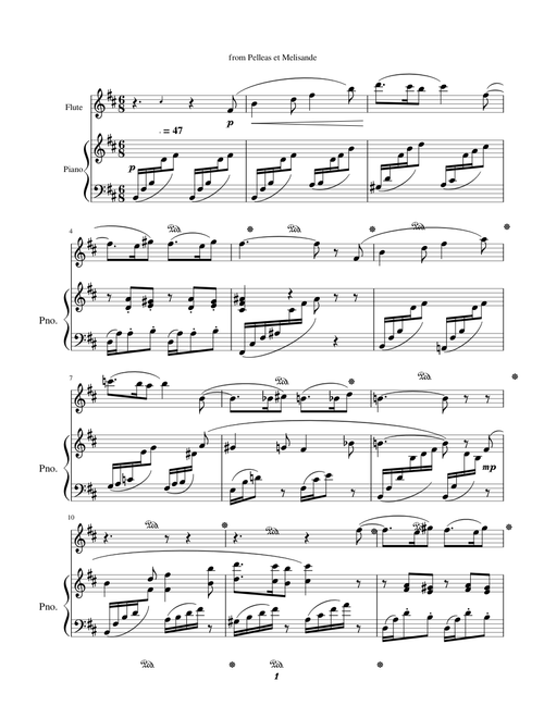 Sicilienne - Gabriel Fauré