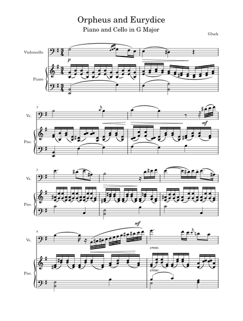 Dance of the Blessed Spirits – Christoph Willibald Gluck