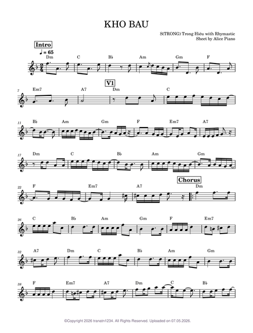 Kho Báu – Trọng Hiếu