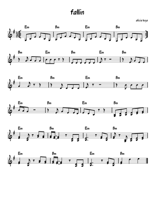 Fallin' – Alicia Keys
