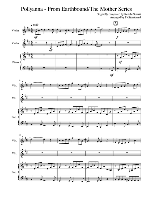 Pollyanna: I believe in You (Mother) – Keiichi Suzuki Pollyanna - From Earthbound/The Mother Series
