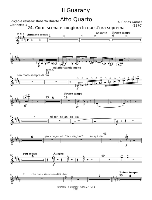 Il Guarany - Carlos Gomes
