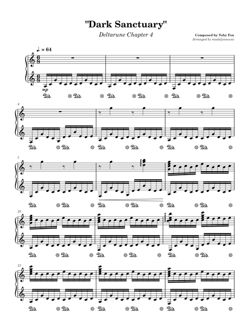 Dark Sanctuary- Deltarune Chapter 4
