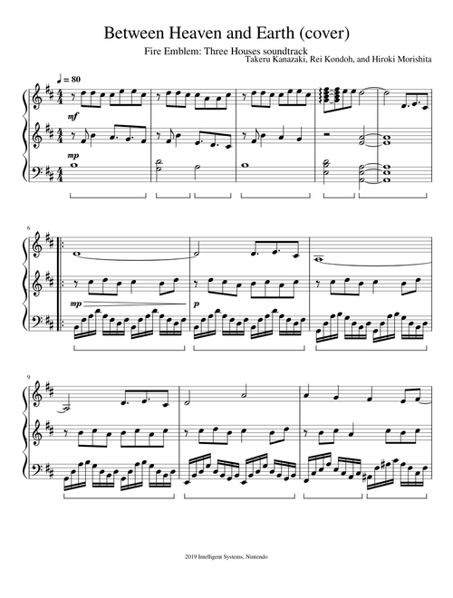 Between Heaven and Earth (cover)