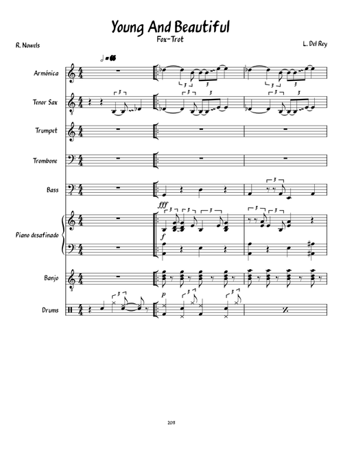 Young_And_Beautiful-Transcripcion